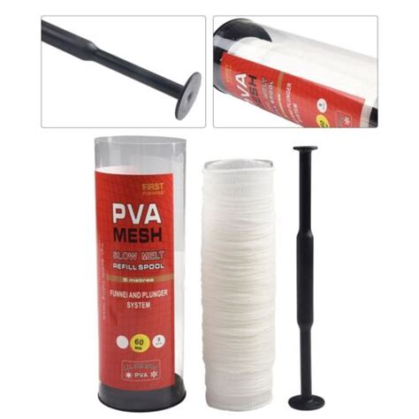 Eco Friendly 5m Fishing PVA Mesh Net Bait Bag For Sustainable Baiting