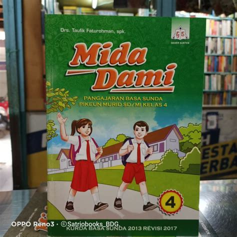 Jual Buku Mida Dami Basa Sunda Kelas 4 Edisi Revisi 2017 Geger Sunten