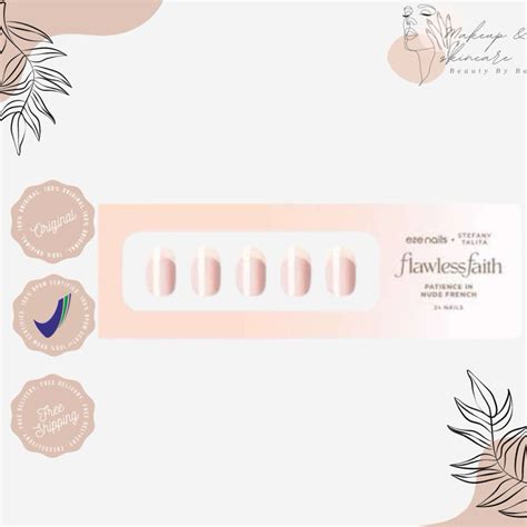 Jual Eze Nails Patience In Nude French Shopee Indonesia