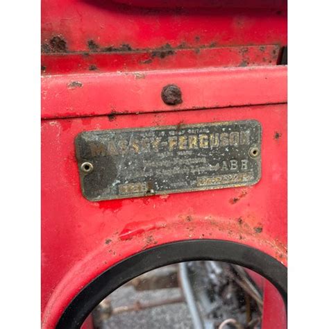 Massey Ferguson 188 2wd Multi Power Tractor 1974genuine Tractor 3773