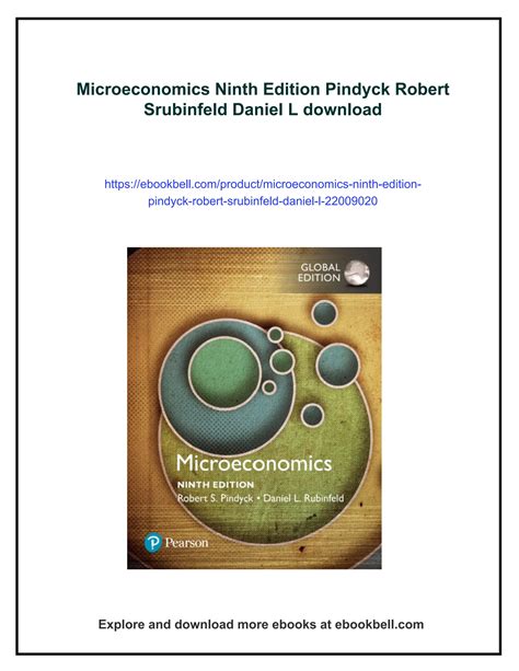 Microeconomics 8th Edition Robert Pindyck 9