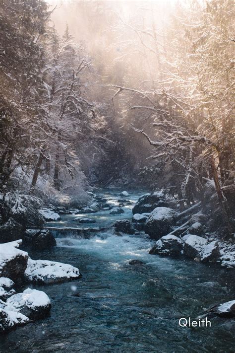 Winter River. | Winter landscape photography, Nature wallpaper ...