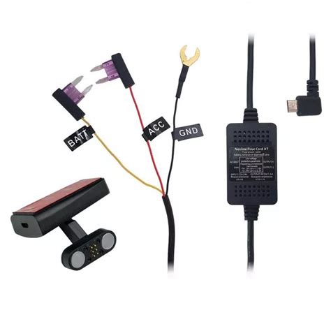 Napájecí kabel pro pevnou montáž na připojení kamery Neoline X74 ...