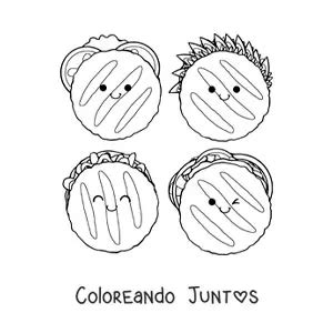 Tequeños Coloreando Juntos