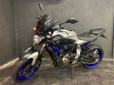 Купить б у Yamaha MT FZ инжектор передач в Москве серебристый naked bike года на
