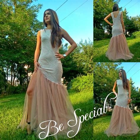 Beautiful Long Tulle Dress Lurex Nude Tulle Tulle Dress Long Backless Dress Formal Tulle