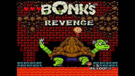 Bonk S Revenge Turbografx Pc Engine Longplay Playthrough Youtube