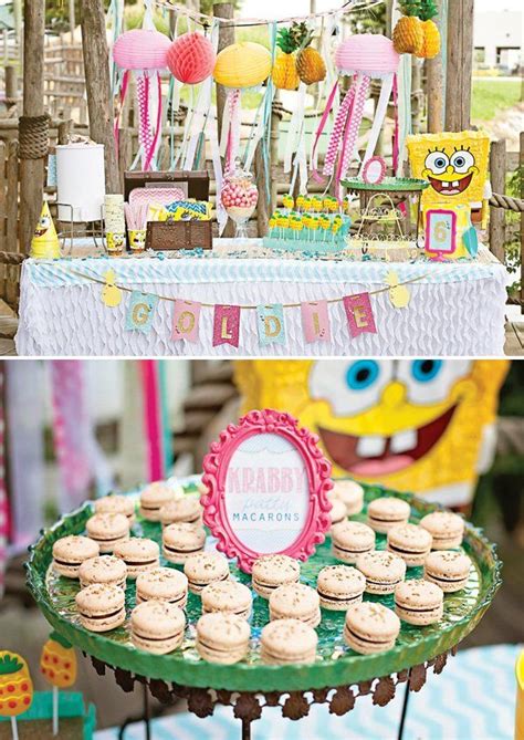 Bikini Bottom Spongebob Squarepants Birthday Party Artofit