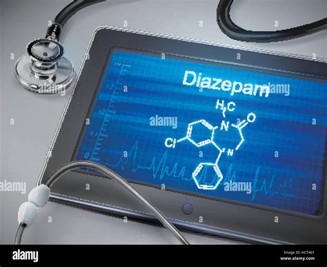 Diazepam Stock Vector Images Alamy