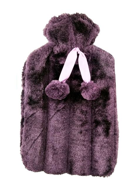 Faux Fur Hot Water Bottle Colours E A Distribution