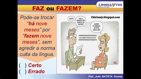 Faz Meses Ou Fazem Meses - FAZ ou FAZEM NOVE MESES? - YouTube