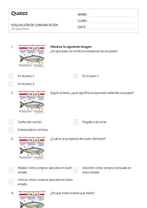 Identificar El Prop Sito Del Autor Hojas De Trabajo En Quizizz