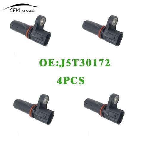 4PCS New Brand Front Engine Crankshaft Position Sensor J5T30172 For