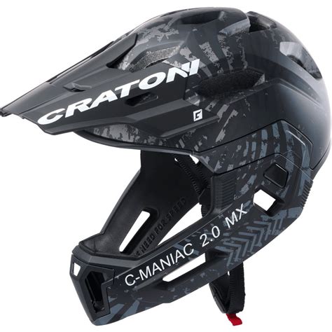 CRATONI Casco Integral C Maniac 2 0 MX Negro Antracita Mate BIKE24