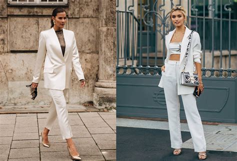 Брючный костюм на свадьбу (77 фото)