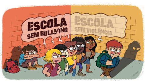 Cartaz Sobre Bullying Na Escola Librain