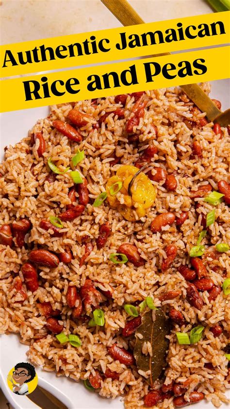 Jamaican Rice And Peas Recipe In 2024 Rice Side Dish Recipes