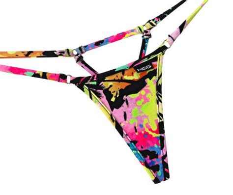 Venice Beach Open Triangle Bikini Bottom Micro Gigi