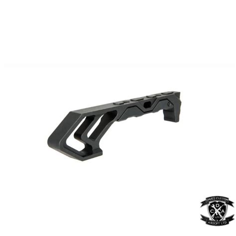 M Etal Aluminum M Lok Angled Vertical Grip Black