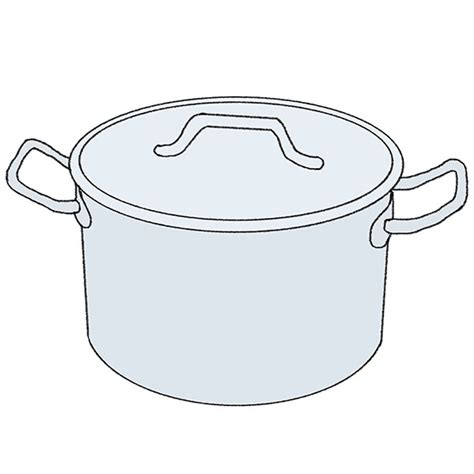 How To Draw A Pot Easy Drawing Tutorial For Kids