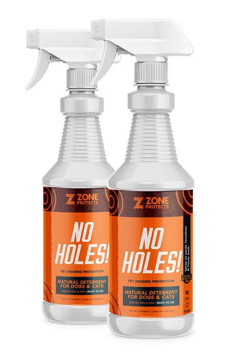 Zone Protects No Holes Digging Dog Prevention Spray; Stop Digging Dogs ...