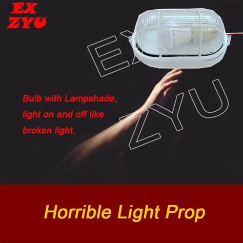 Exzyu Horrible Light Prop Allumer Et Teindre Irr Guli Rement Dans La