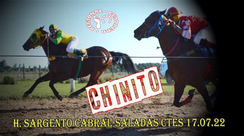 CHINITO Clasico H Sargento Cabral Saladas Ctes 17 07 22 YouTube