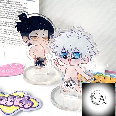 XOAY Mô hình Standee GETO GOJO JUJUTSU KAISEN ver NUDE tượng mica