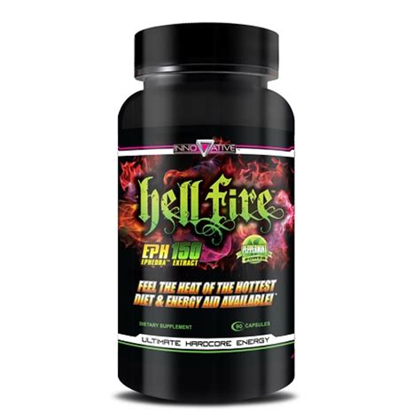 Жиросжигатель Innovative Labs HellFire 150 мг EPH 90 капсул – фото ...