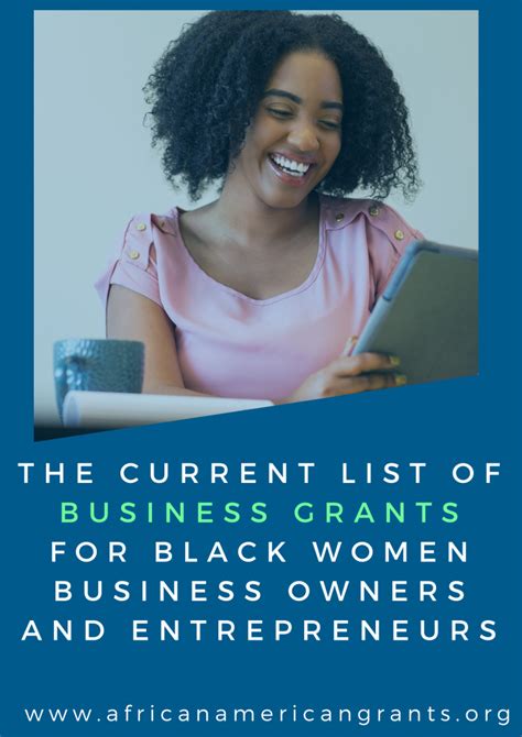 Grants For Black Entrepreneurs Ania Meridel