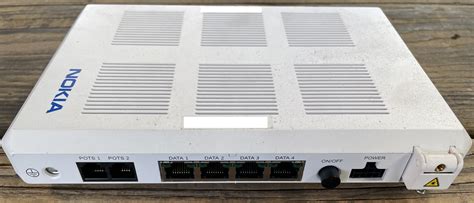 Nokia G 240g A Opical Network Terminal Ont Port Pic