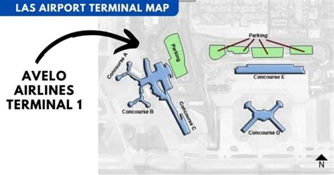 Avelo Airlines Las Vegas Terminal Updated 2023