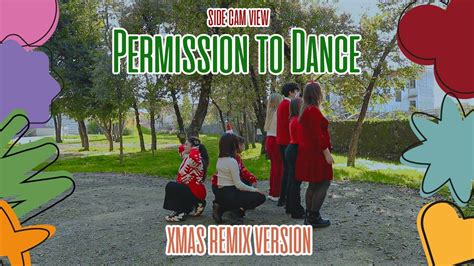 K Pop In Public Side Cam Bts Permission To Dance Xmas