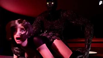 4K Love Wolf Busty Woman With Very Big Ass Sees A Monster With A Tempting Penis And Gets