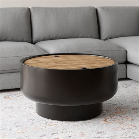 Drum Storage Coffee Table West Elm