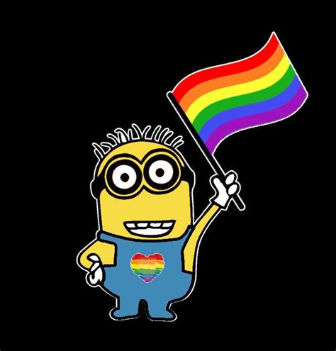 Gay Minion Pride Lgbtq Vinyl Decal Window Decal Etsy