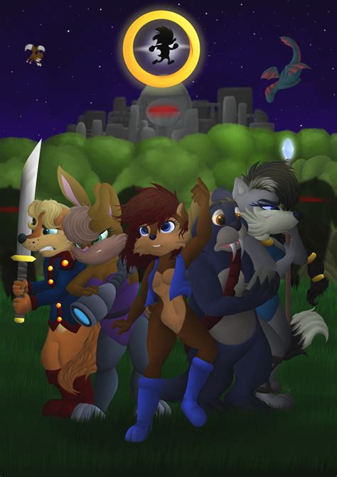 Sally And The Freedom Fighters On Sallyacornwuvers Deviantart
