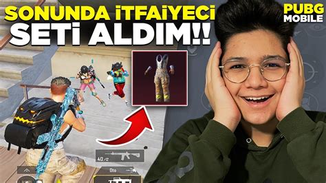 SONUNDA HAYALİMDEKİ SETLE OYNADIM PUBG MOBİLE YouTube