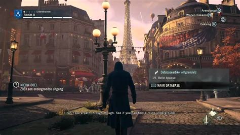 Assassin S Creed Unity Modern Paris Eiffel Tower Youtube