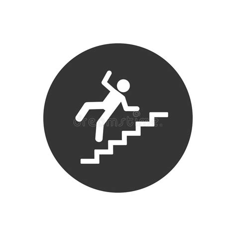 Logotipo Del Ejemplo Del Vector Del Icono De Las Escaleras De Estilo