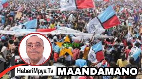 KIMENUKA CHADEMA WATANGAZA MAANDAMANO NCHI NZIMA WAIPA SERIKALI SIKU