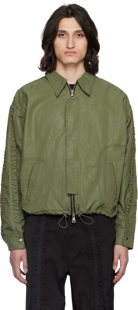 Andersson Bell Blouson Cardin Kaki SSENSE France