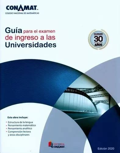 Gu A Para Examen De Ingreso A Universidades Conamat