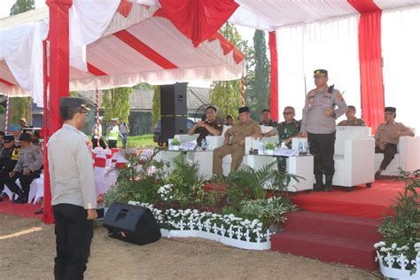 Kesiapan Menjelang Operasi Mantap Brata Lodaya 2023 Polres Indramayu