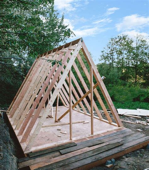frame shed plans