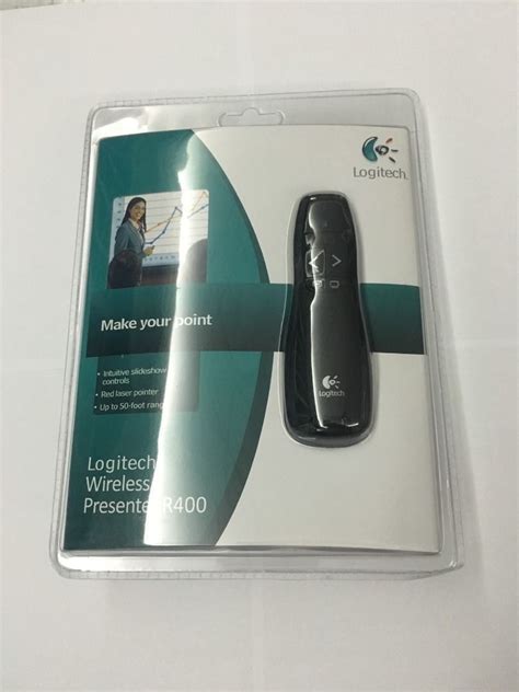 BN Sealed Logitech clicker powerpoint presenter R400 model with laser ...