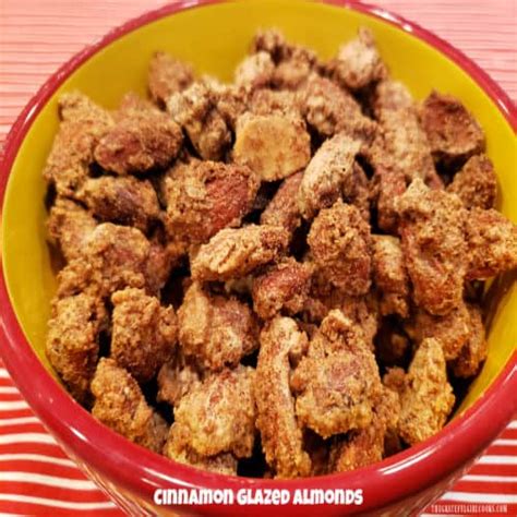 Cinnamon Glazed Almonds The Grateful Girl Cooks