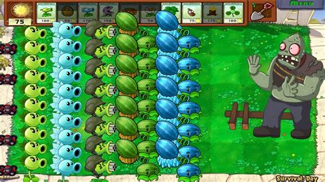 Plants Vs Zombies Hack 99 Gatling Pea Vs Winter Melon Vs 999 Gargantuar Youtube