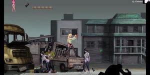 Blonde Girl With Big Boobs And A Perfect Ass Fucking With Huge Dick Zombies Parasite In City