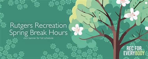 rutgers spring schedule